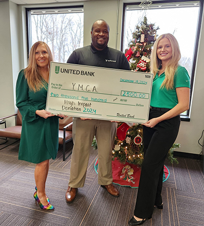Unicorn Bank and The YMCA of Parkersburg 2024 Check Presentation